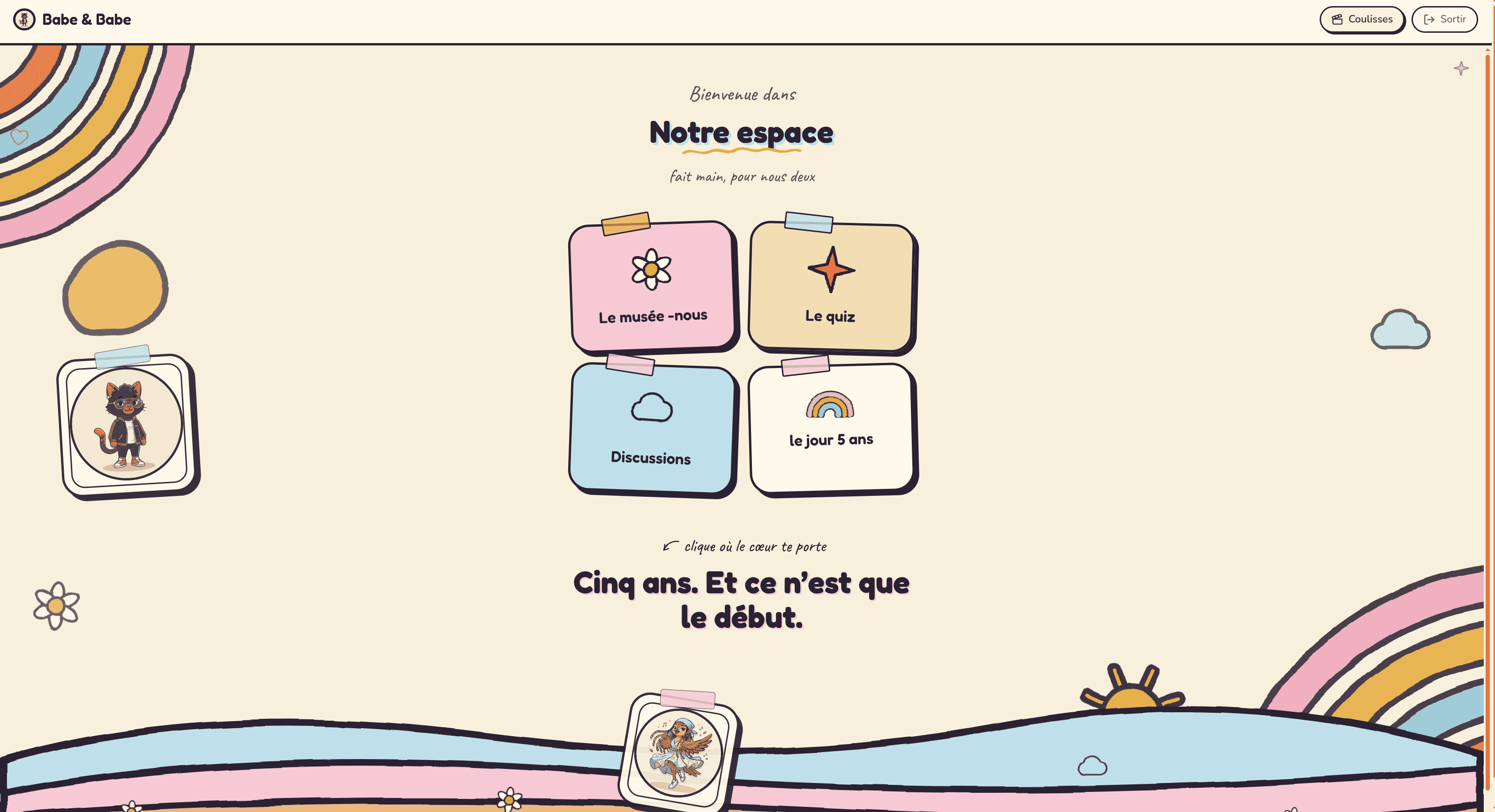 Babe — l'app-cadeau qui raconte votre histoire